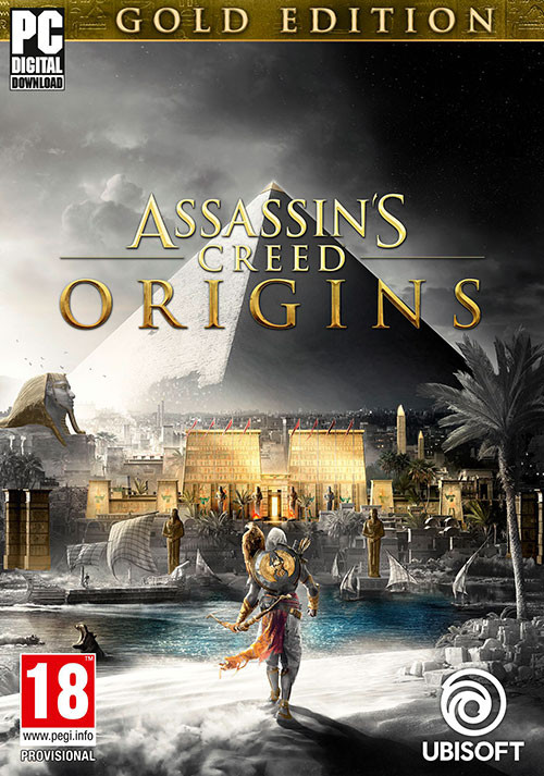 Elektronická licence PC hry Assassin's Creed: Origins Uplay