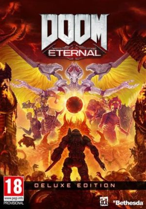 Elektronická licence PC hry DOOM Eternal (Deluxe Edition) Bethesda