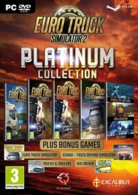 Elektronická licence PC hry Euro Truck Simulator 2 - Platinová edice STEAM