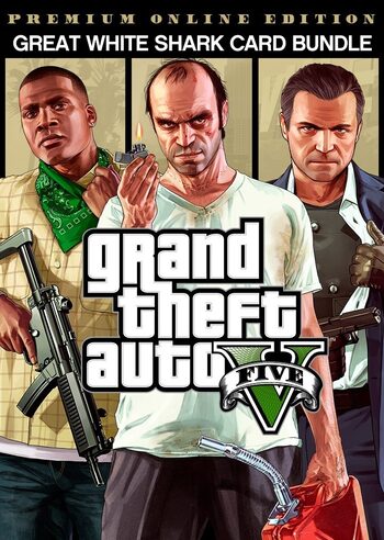Grand Theft Auto V (Premium Online Edition), GTA 5 a Great White Shark Card Bundle