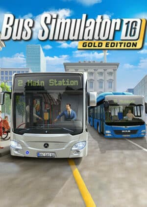 Elektronická licence PC hry Bus Simulator 16 (Gold Edition) Steam