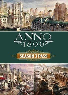 Elektronická licence PC hry Anno 1800 Season Pass 3 uPlay
