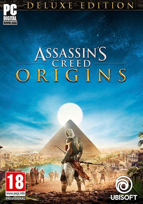 Elektronická licence PC hry Assassin's Creed: Origins (Deluxe Edition) uPlay