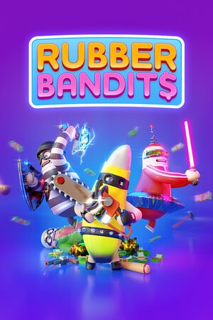 Elektronická licence PC hry Rubber Bandits STEAM