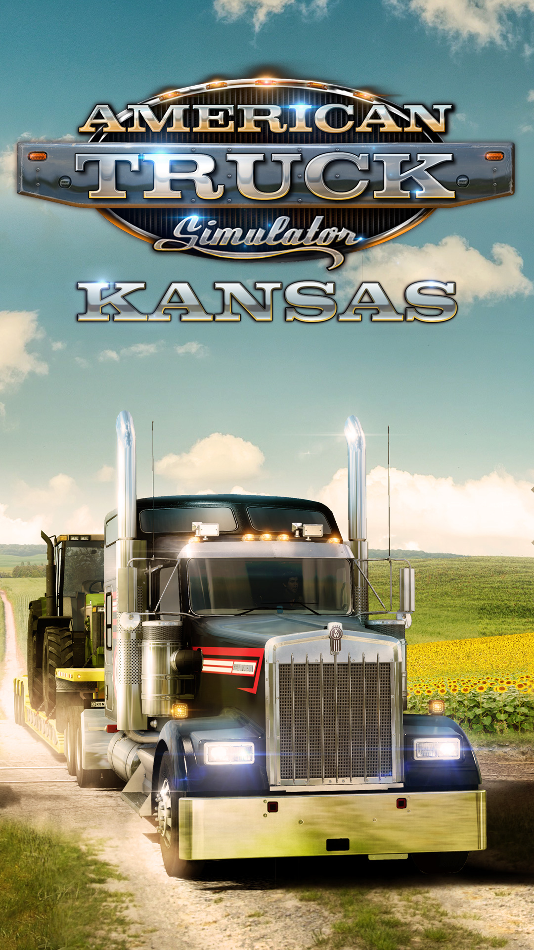 Elektronická licence PC hry American Truck Simulator - Kansas STEAM Elektronická licence PC hry American Truck Simulator - Kansas STEAM
