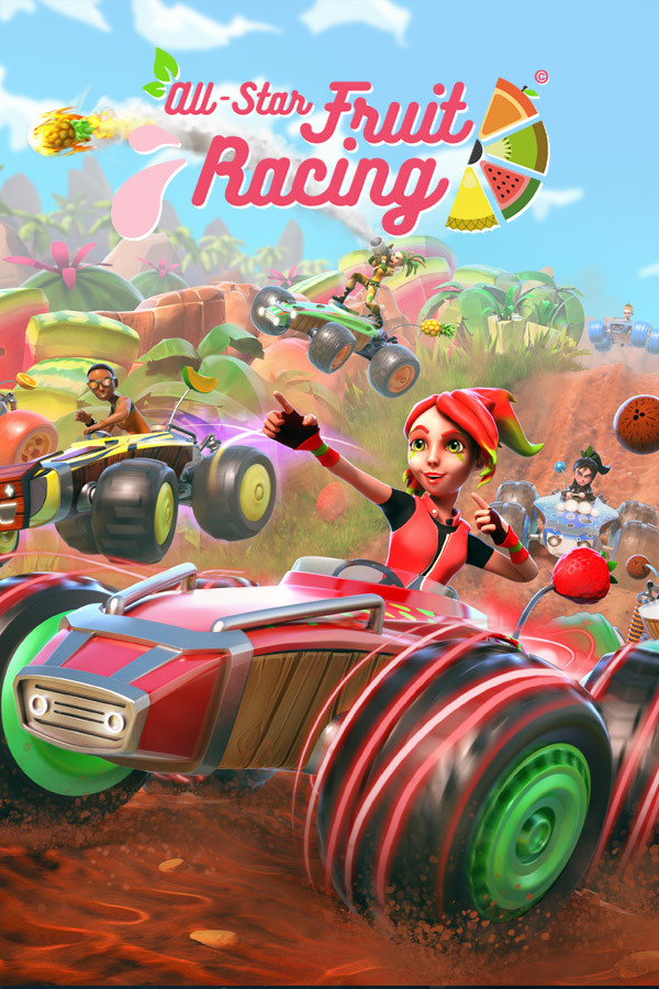 Elektronická licence PC hry All-Star Fruit Racing - steam
