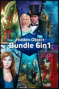 Elektronická licence PC hry Hidden Object 6-in-1 bundle STEAM