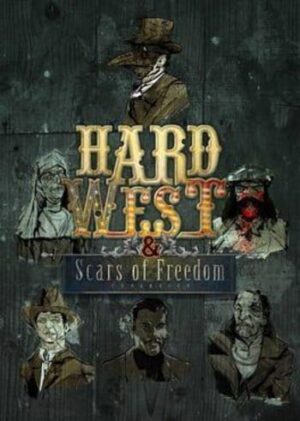 Elektronická licence PC hry Hard West: Scars of Freedom STEAM