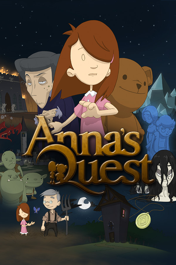 Elektronická licence PC hry Annas Quest - steam