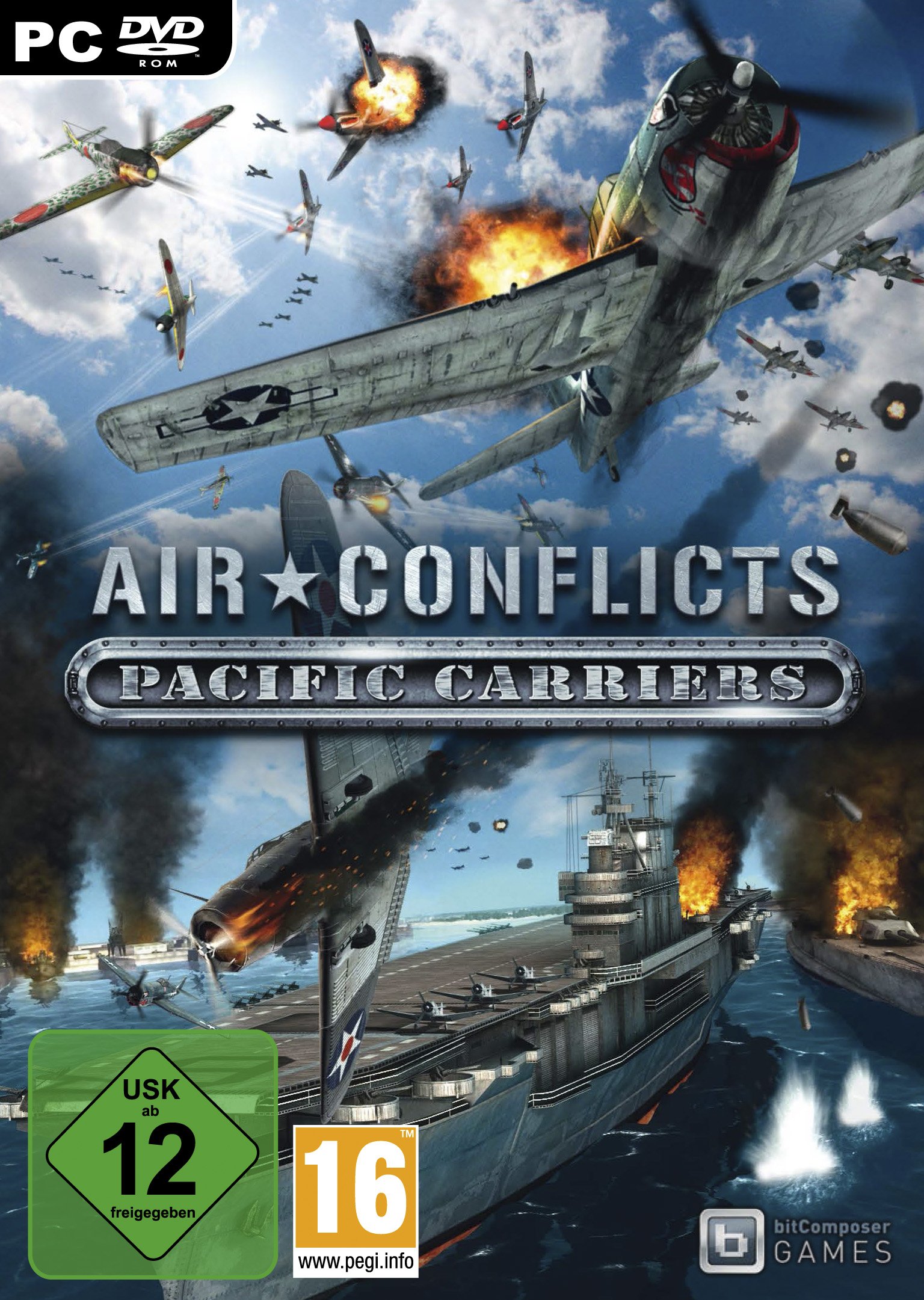 Elektronická licence PC hry Air Conflicts: Pacific Carriers STEAM