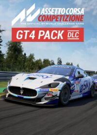 Elektronická licence PC hry Assetto Corsa Competizione - GT4 Pack STEAM