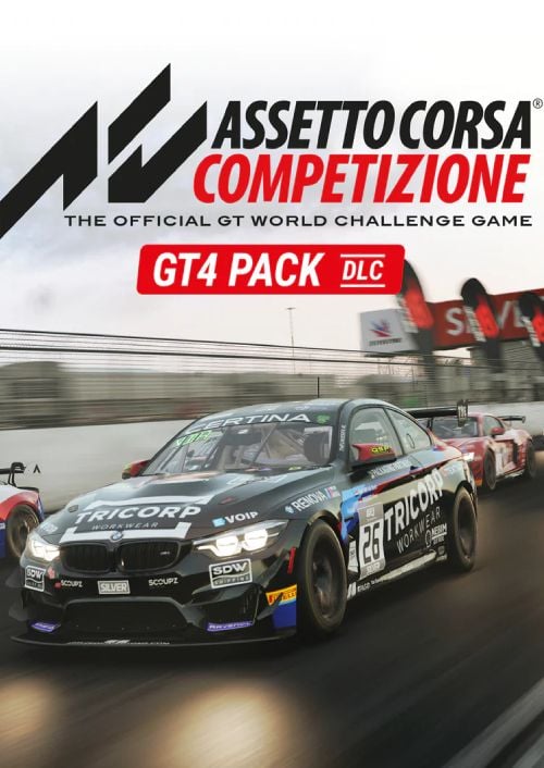 Elektronická licence PC hry Assetto Corsa Competizione - GT4 Pack STEAM