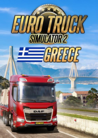 Elektronická licence PC hry Euro Truck Simulator 2 - Greece STEAM