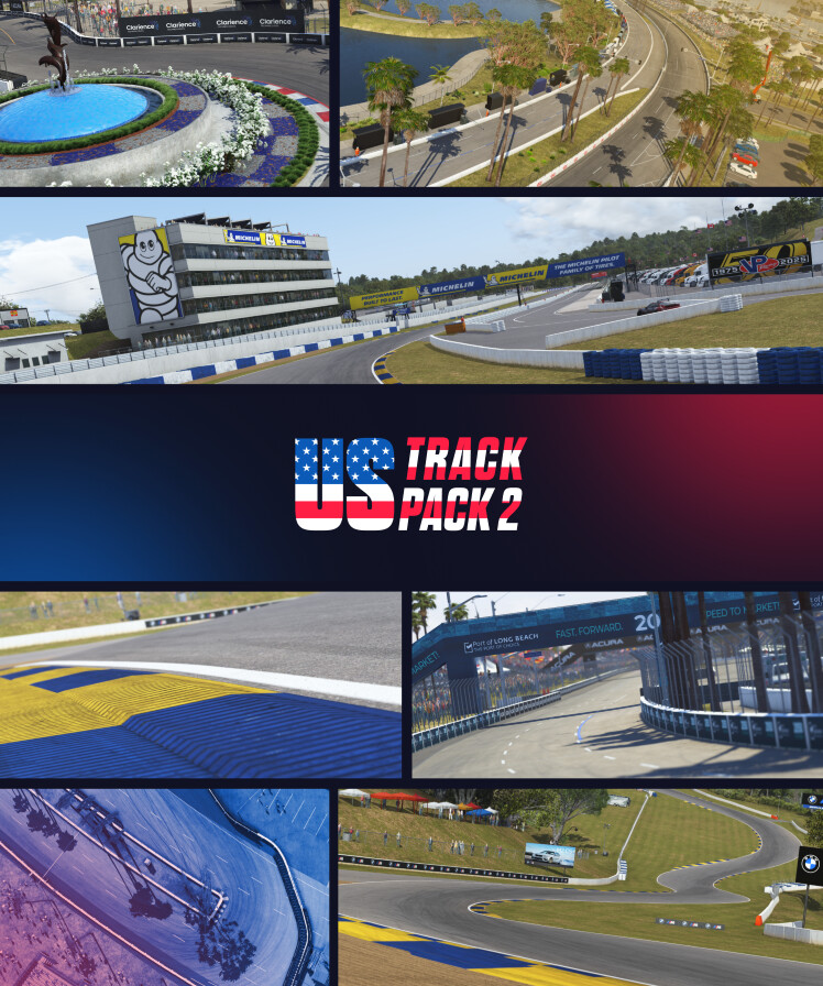 Elektronická licence PC hry Le Mans Ultimate - US Track Pack 2 STEAM Elektronická licence PC hry Le Mans Ultimate - US Track Pack 2 STEAM