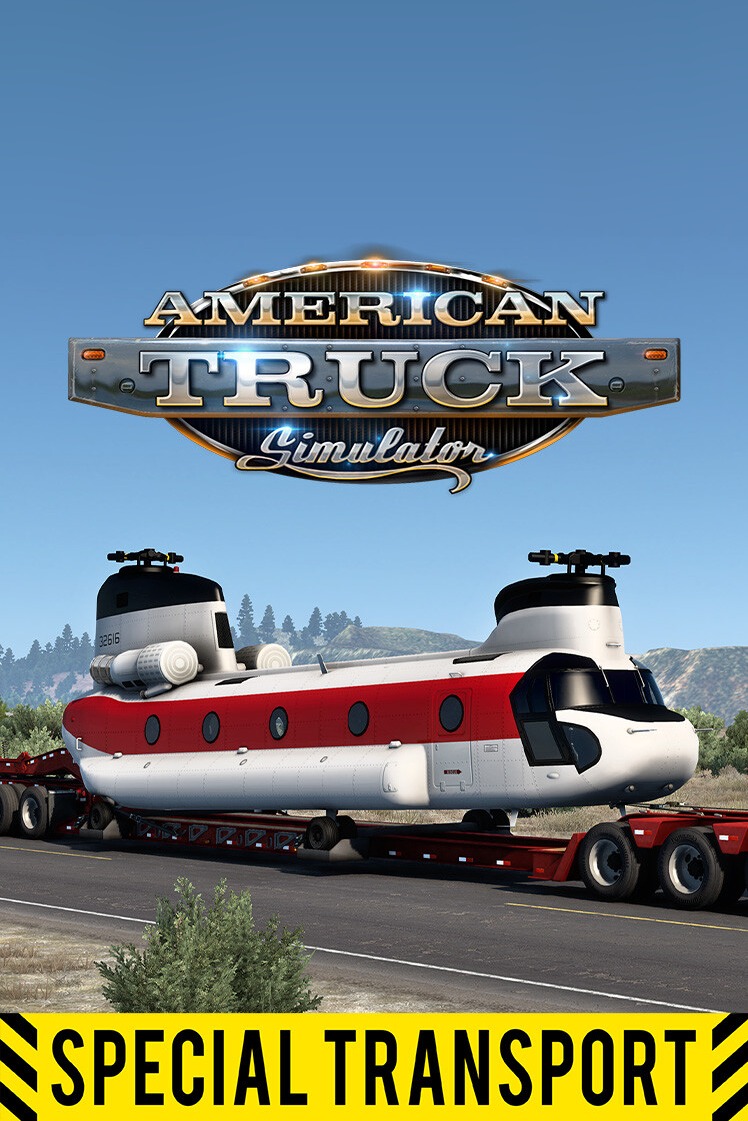 Elektronická licence PC hry American Truck Simulator - Special Transport STEAM Elektronická licence PC hry American Truck Simulator - Special Transport STEAM
